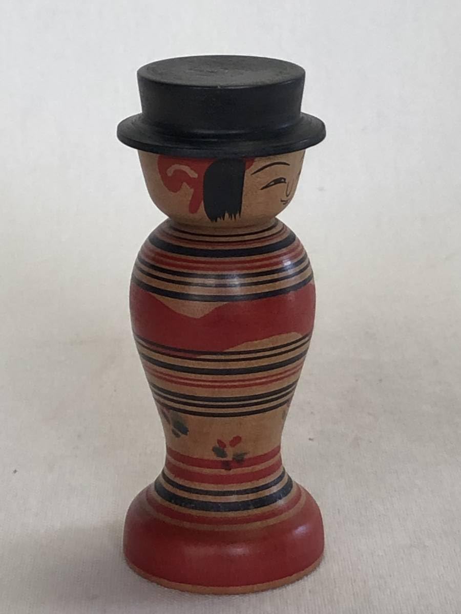 Amazon.co.jp: 伝統こけし 土湯系 野地忠男 作品（小寸 8.5cm